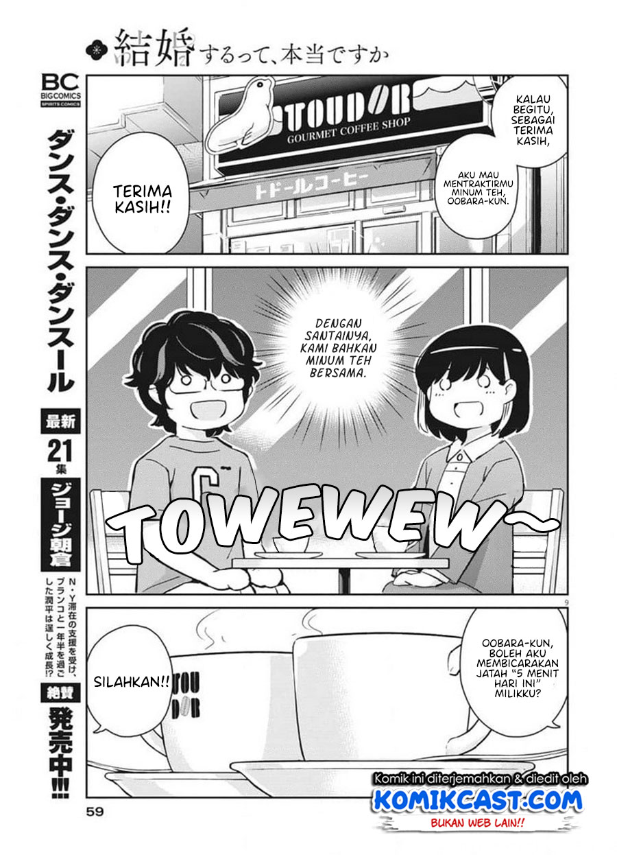 Kekkon Surutte, Hontou Desu ka? Chapter 52 Gambar 10
